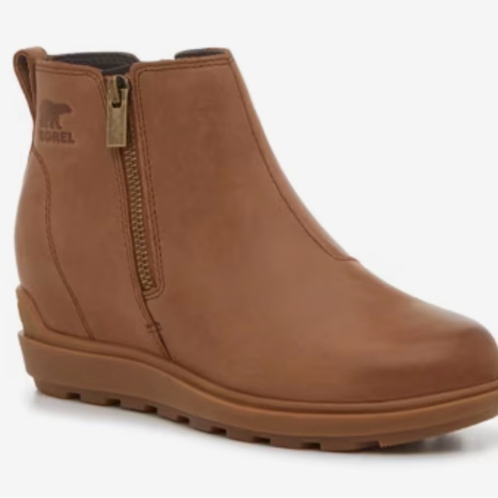 Sorel Evie II Tan Ankle Boots - Worn twice
